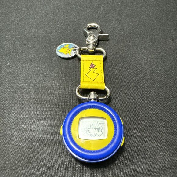 Vintage Original 1998 Pokemon Pikachu Keychain Watch New Battery
